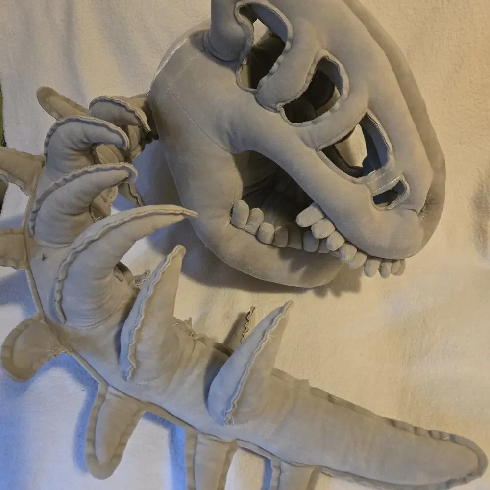 Dinosaur Skeleton Plush Costume, Halloween, Party Hat, Toddler size 33